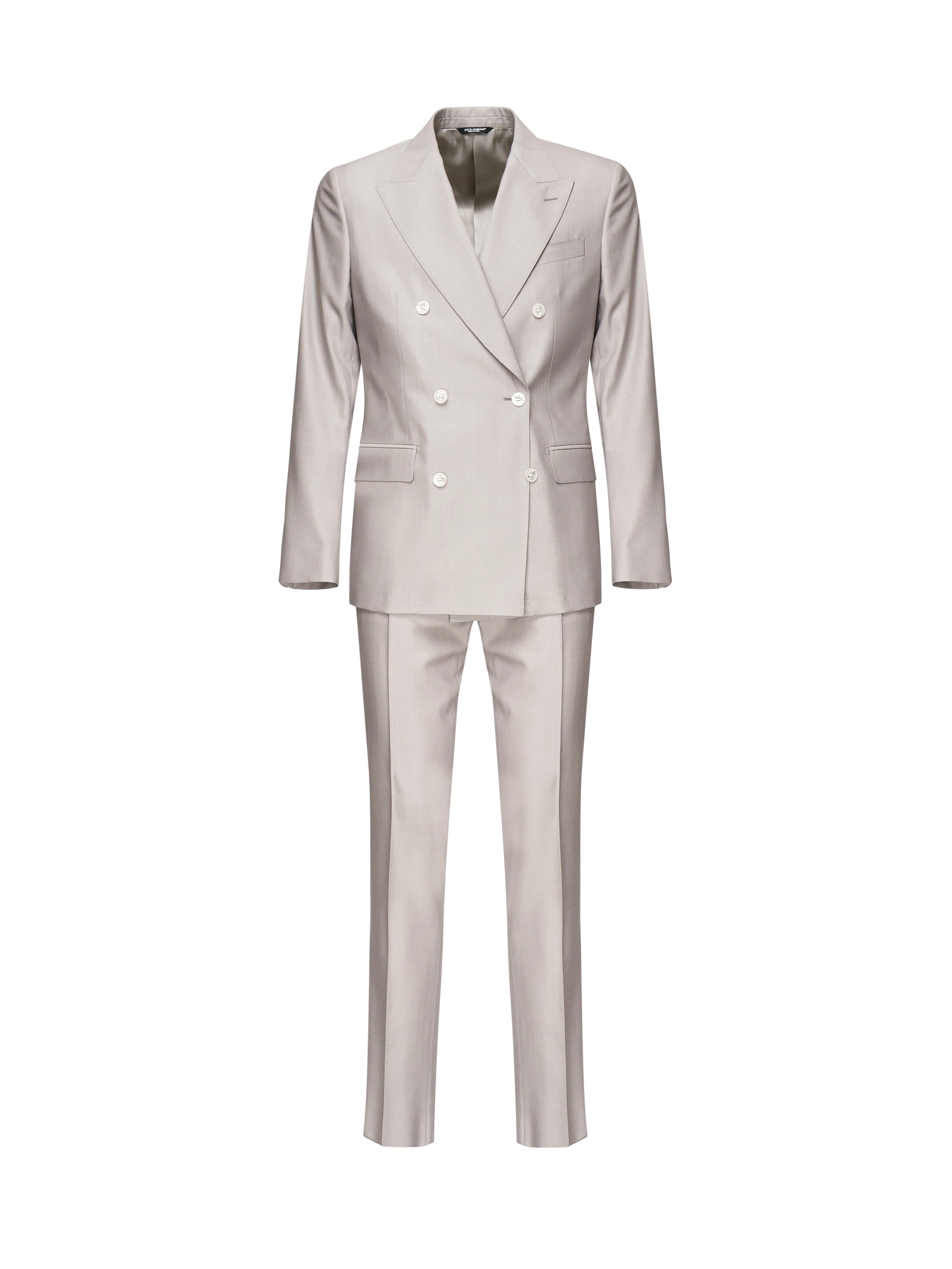 Abito decostruito doppiopetto in lana e seta<BR/> GK021T FU3H1F0372 DOLCE & GABBANA 