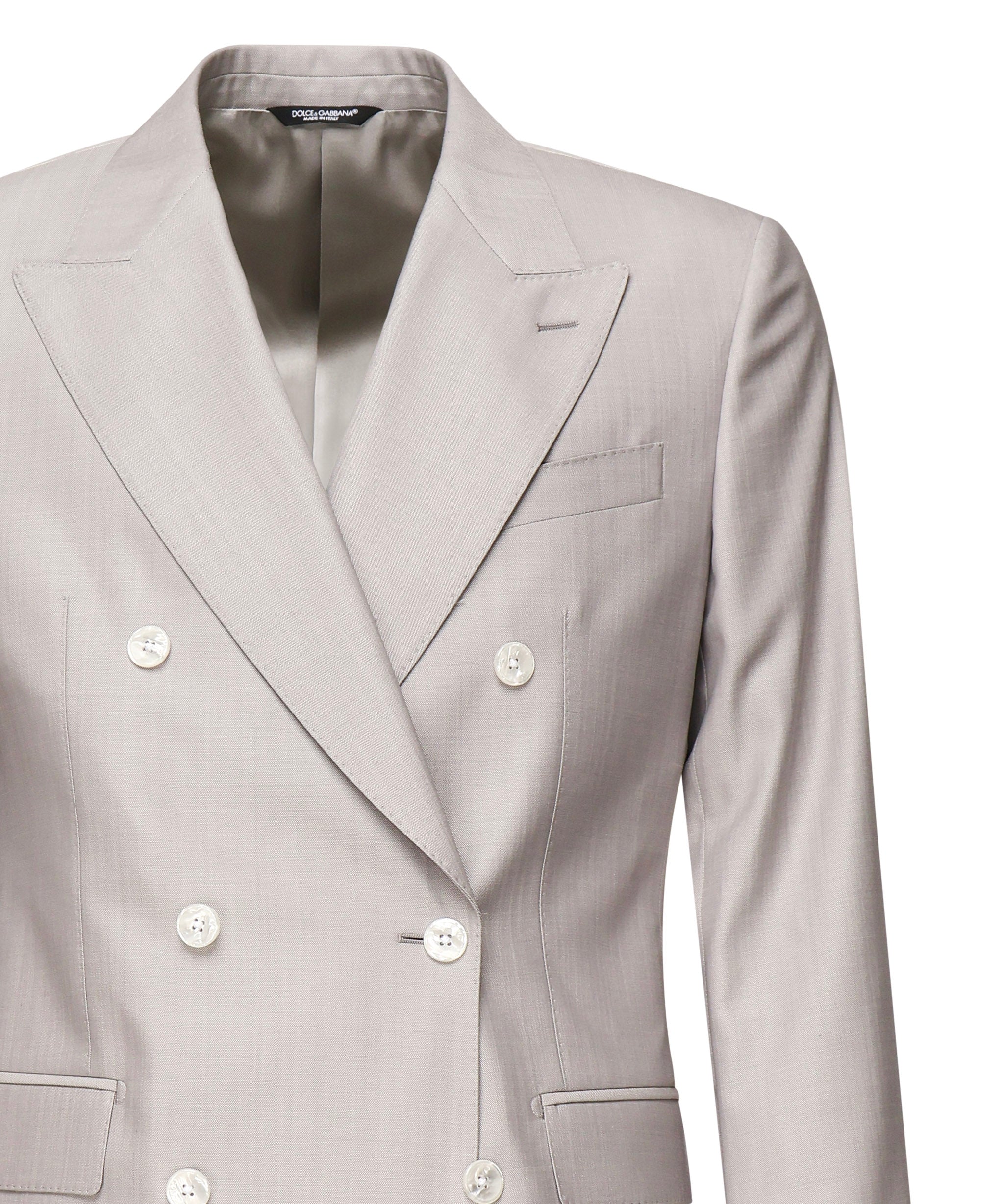 Abito decostruito doppiopetto in lana e seta<BR/> GK021T FU3H1F0372 DOLCE & GABBANA 