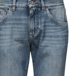 Jeans modello Classic cinque tasche in cotone con abrasioni GP02XD G8MG8S9001 DOLCE & GABBANA 