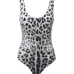 Costume intero olimpionico stampa Leopardo O9A46J ONO11HI13N DOLCE & GABBANA 