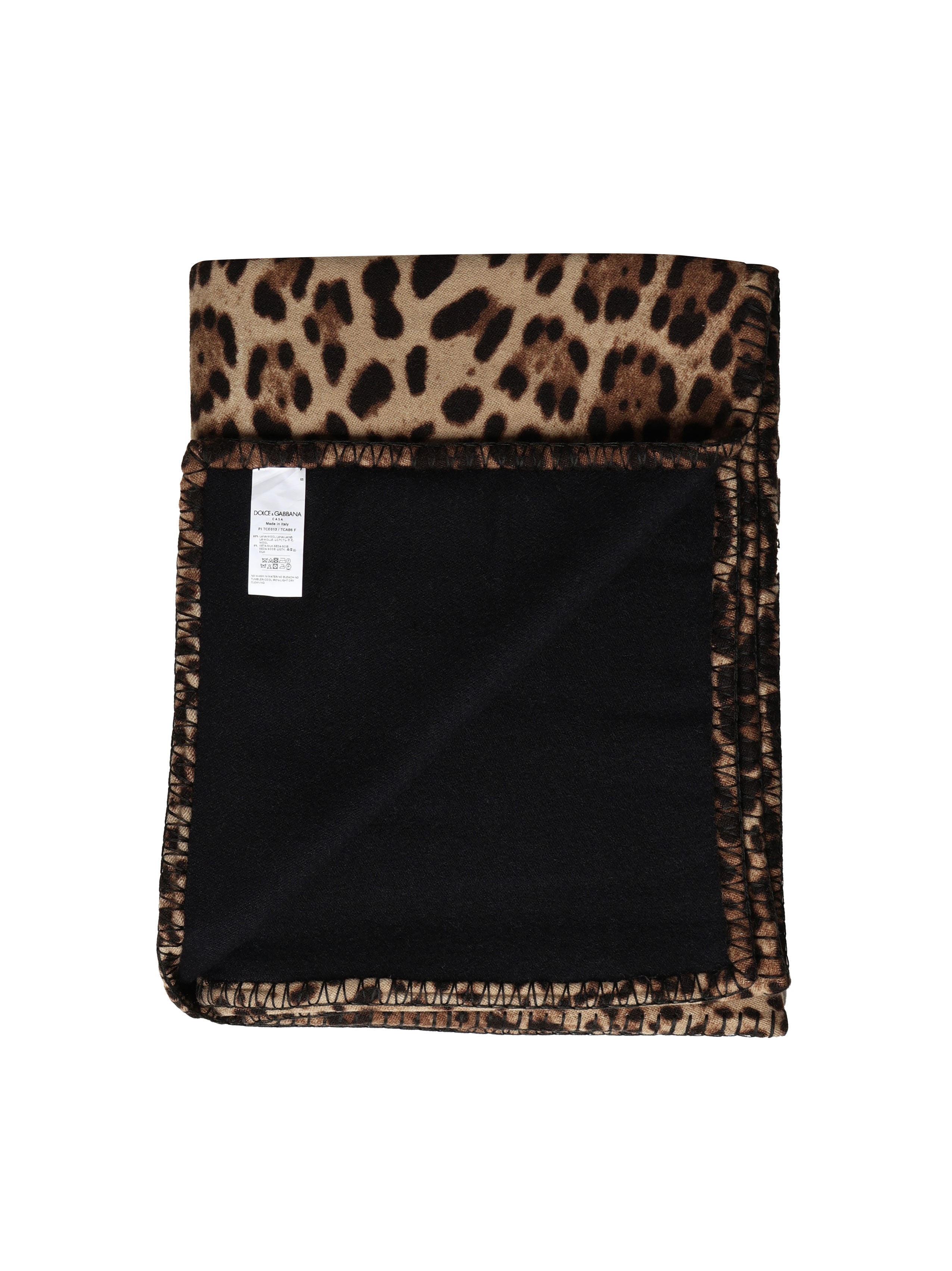 Plaid in lana e seta TCE013 TCAB6UL003 DOLCE & GABBANA HOME 