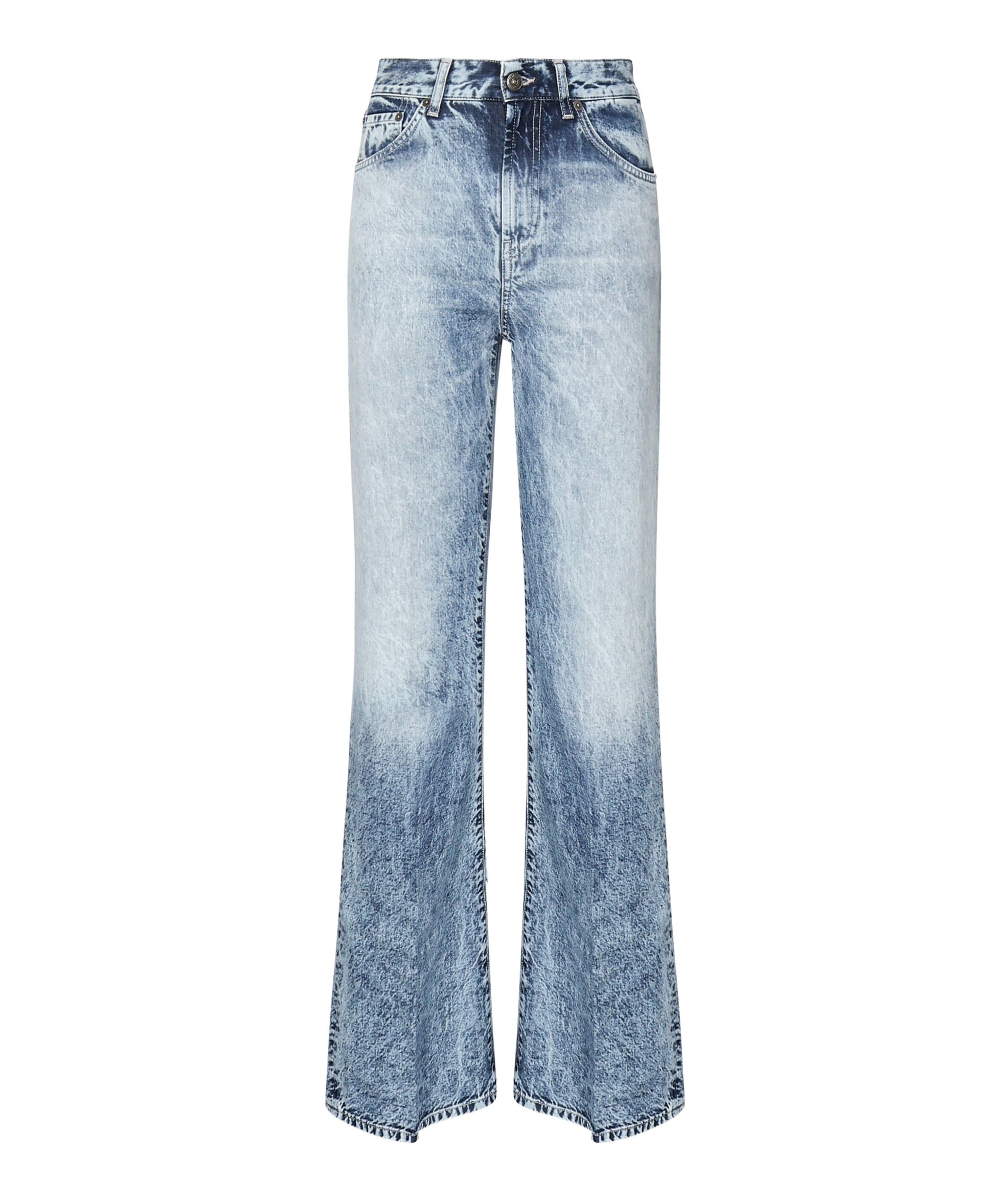 Jeans Amber wide leg in denim DP619 DF0266DIO6800 DONDUP 