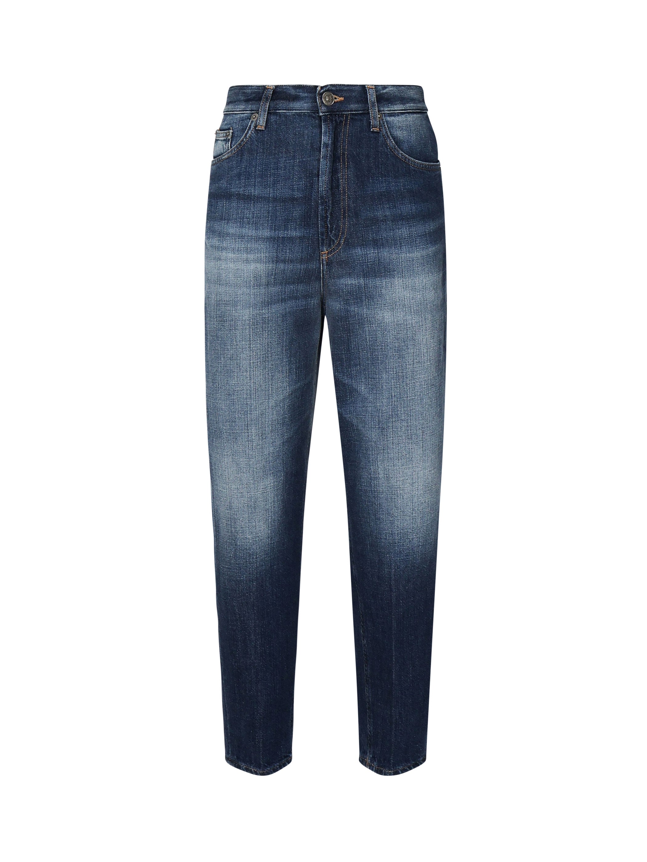 Jeans Bessie loose in denim DP784 DF0292DIO3800 DONDUP 