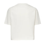 T-shirt cropped in jersey di cotone DS032 JF0352DXXXW000 DONDUP 