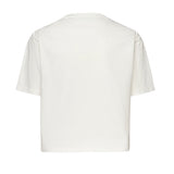 T-shirt cropped in jersey di cotone DS032 JF0352DXXXW000 DONDUP 