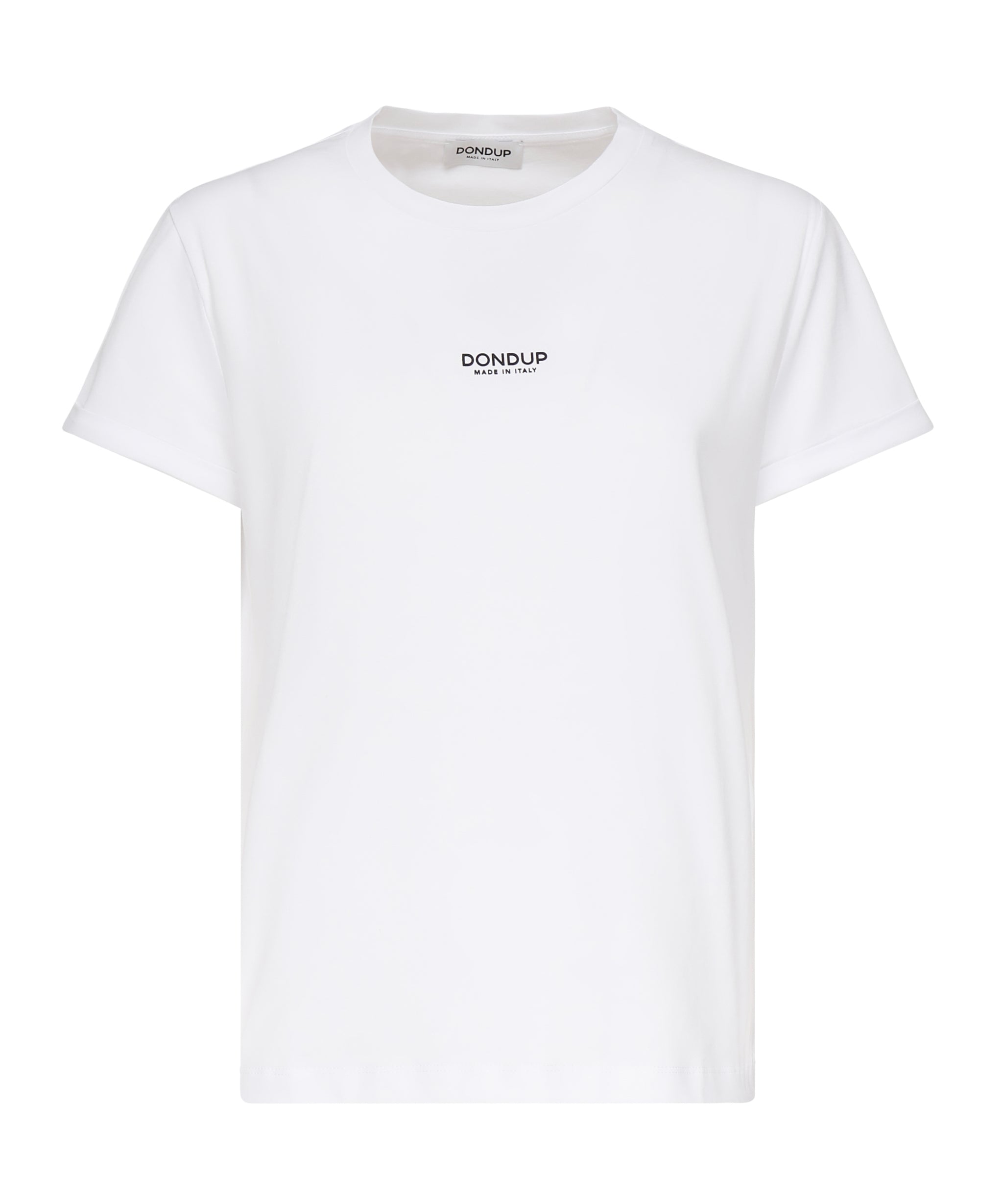 T-shirt regular con logo DS039 JF0271DDU6000 DONDUP 
