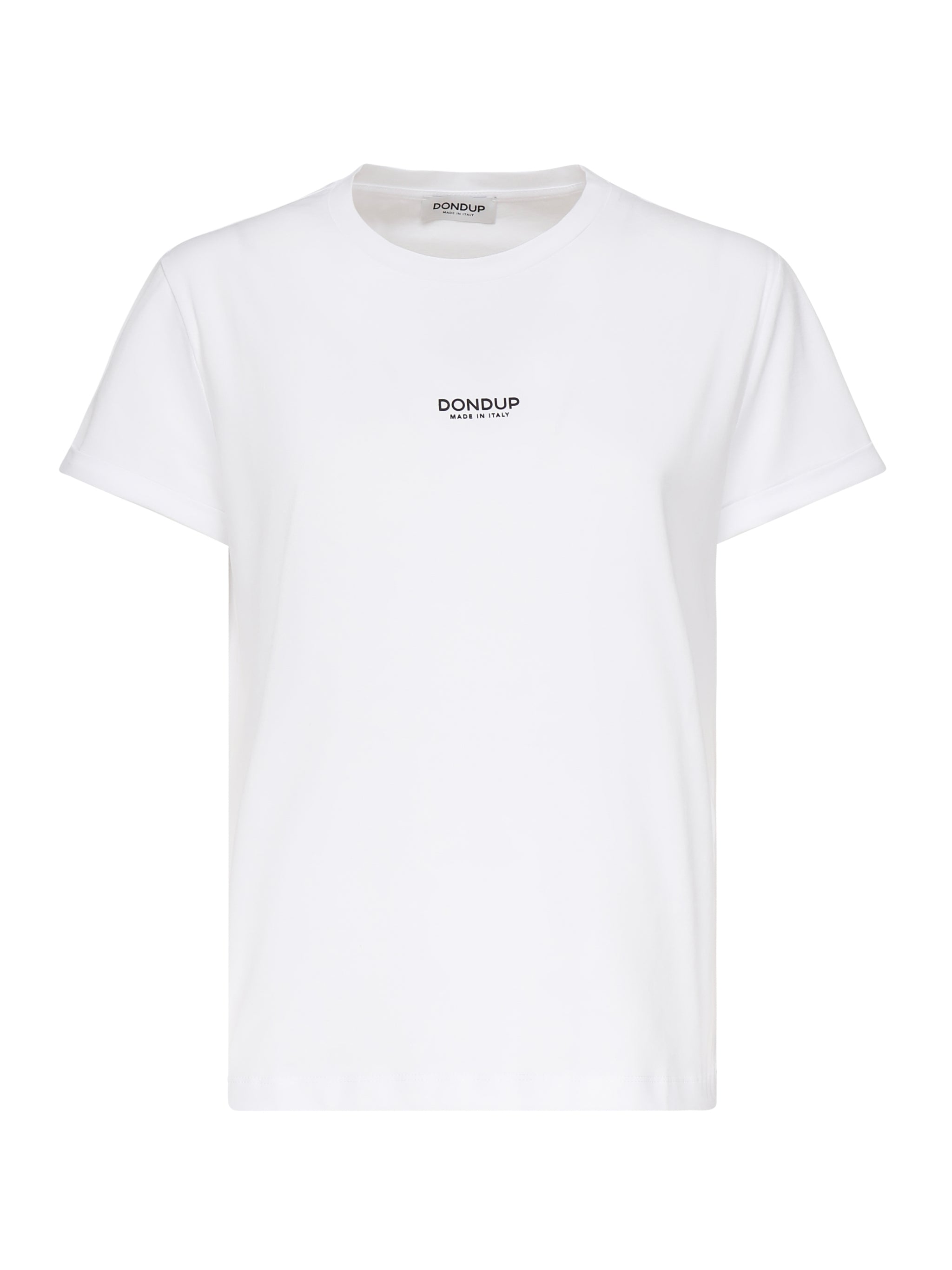 T-shirt regular con logo DS039 JF0271DDU6000 DONDUP 