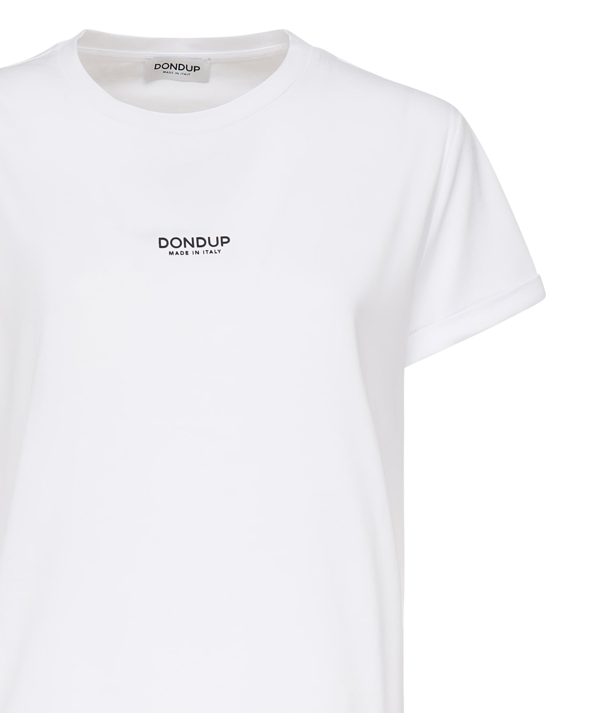 T-shirt regular con logo DS039 JF0271DDU6000 DONDUP 