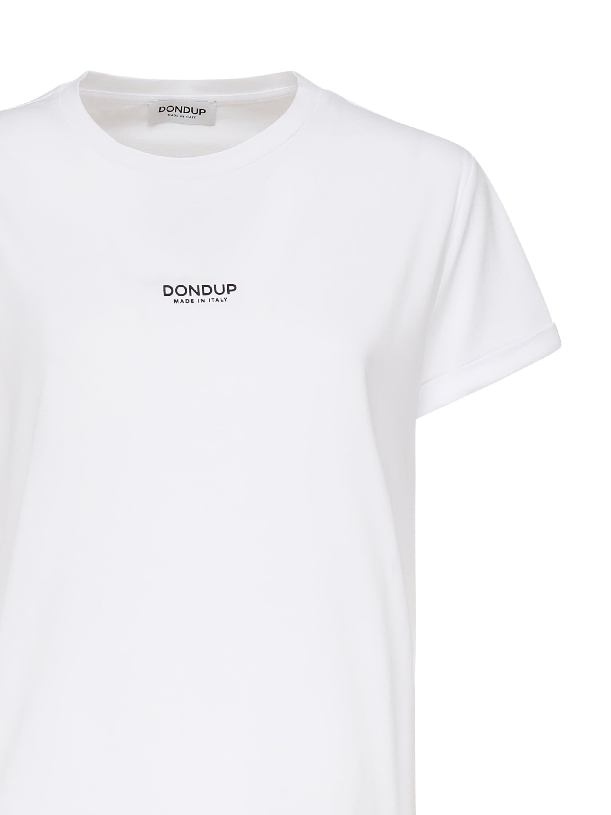 T-shirt regular con logo DS039 JF0271DDU6000 DONDUP 