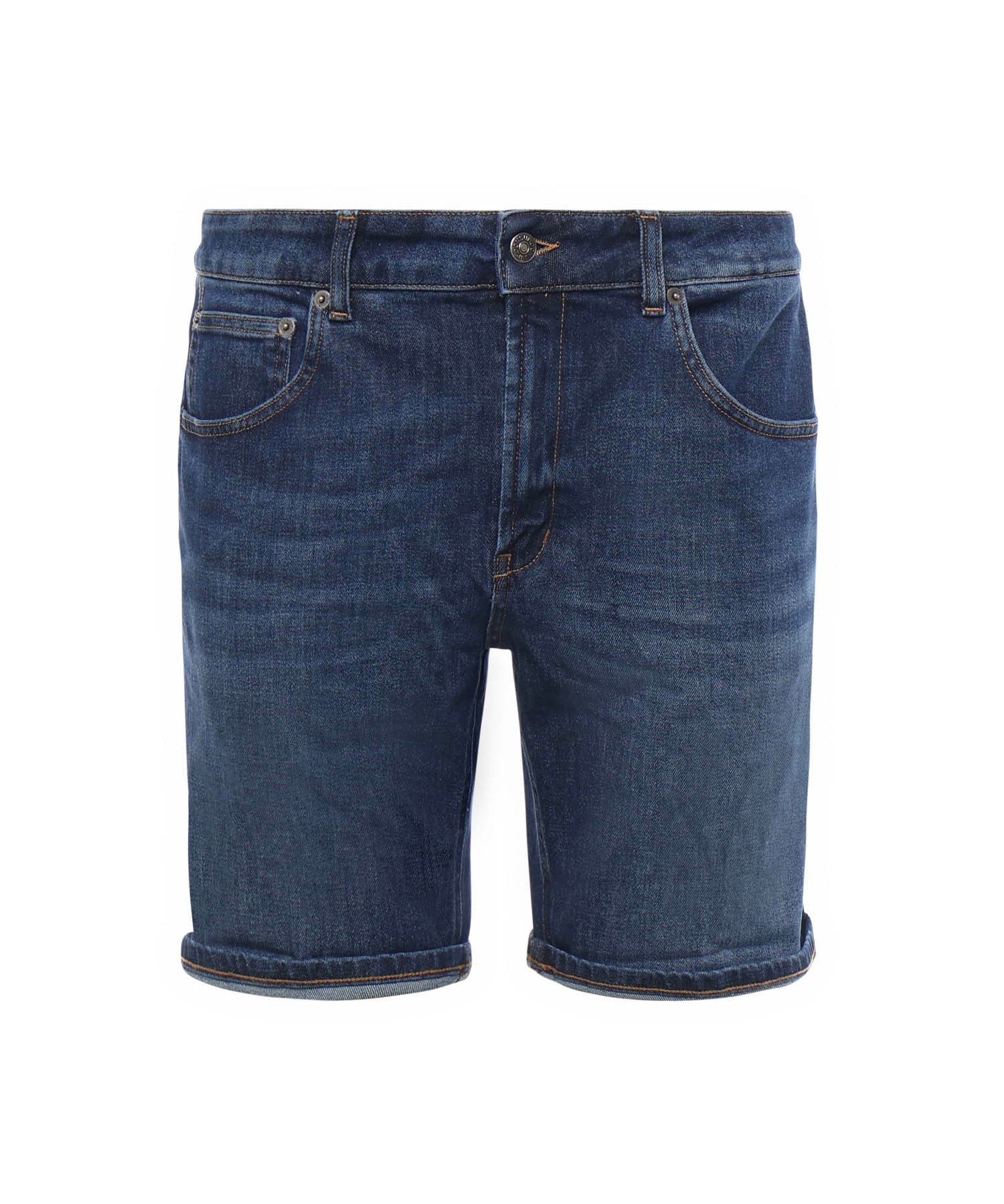 Bermuda Derick in denim stretch UP454 DSE340UIM6800 DONDUP 