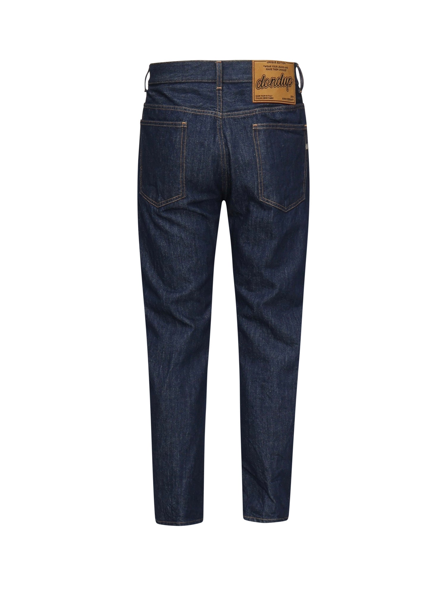 Jeans loose fit in denim UP708 DFE338UMN5800 DONDUP 