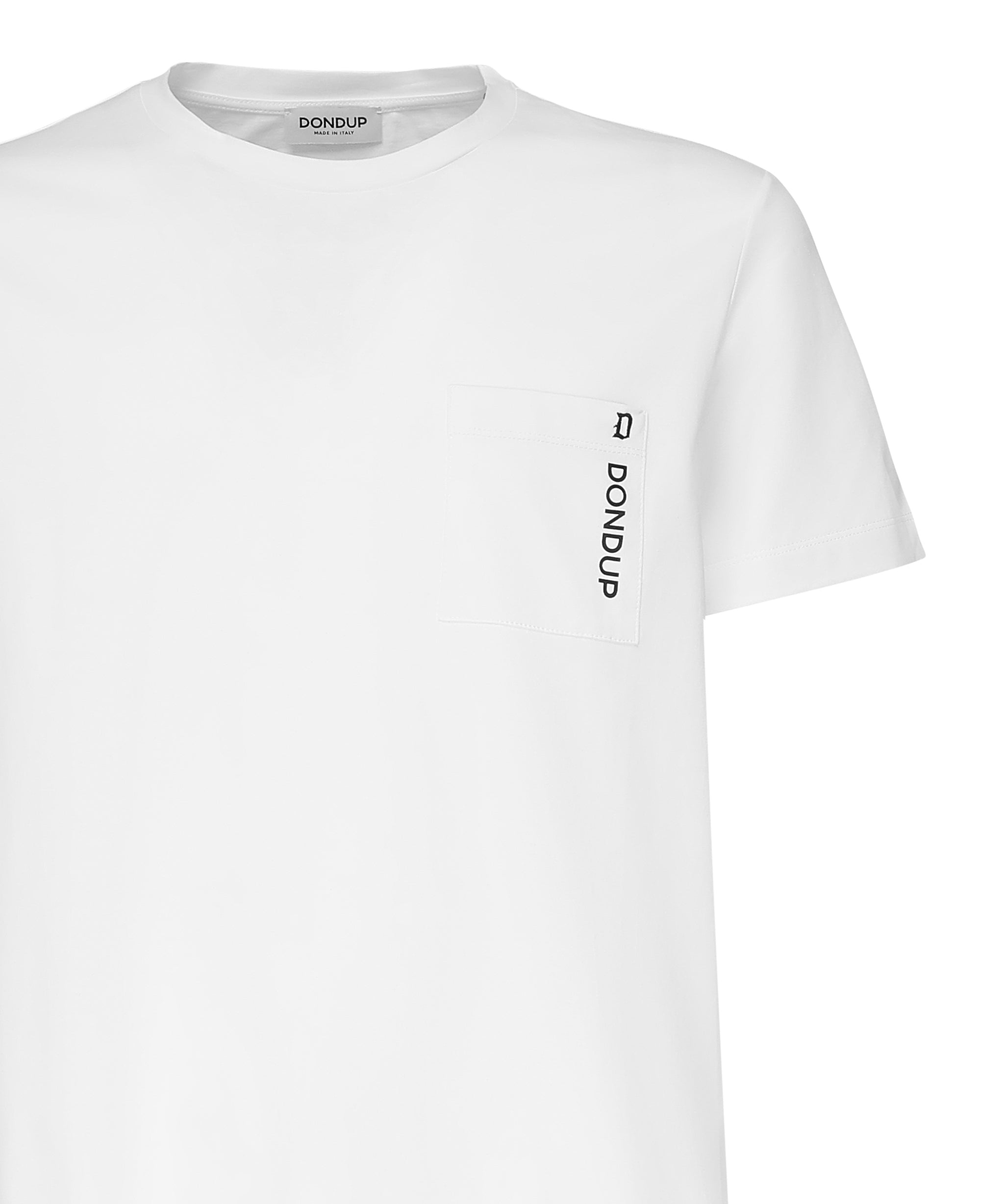 T-shirt in jersey con logo US356 JF0271UIS9000 DONDUP 