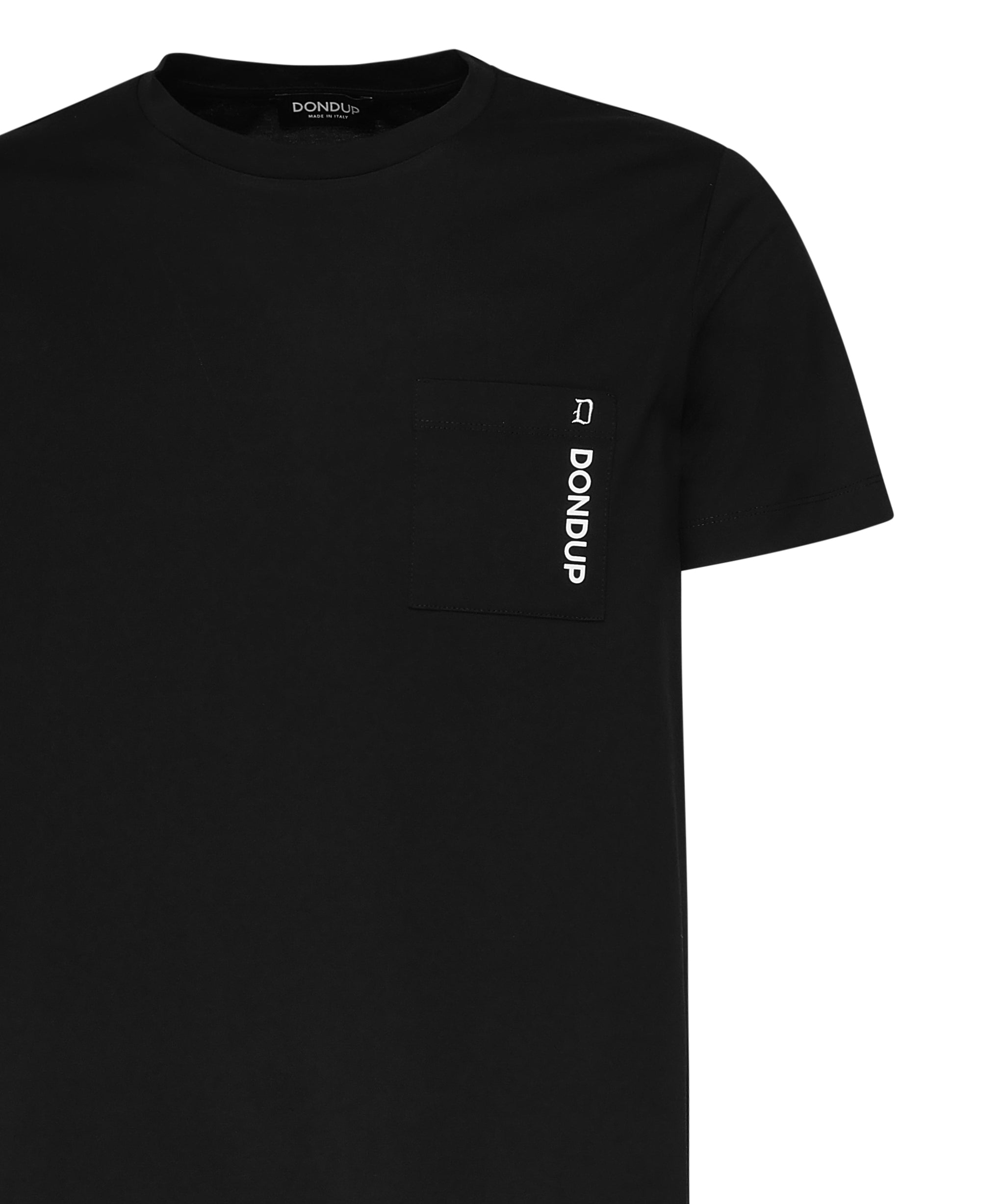 T-shirt in jersey con logo US356 JF0271UIS9999 DONDUP 