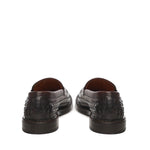 Mocassino in pelle intrecciata DU3266PHOEUY195 TM00 DOUCAL'S 