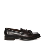Mocassino con nappine e frangia in pelle DU3399STRAUY188 TM00 DOUCAL'S 