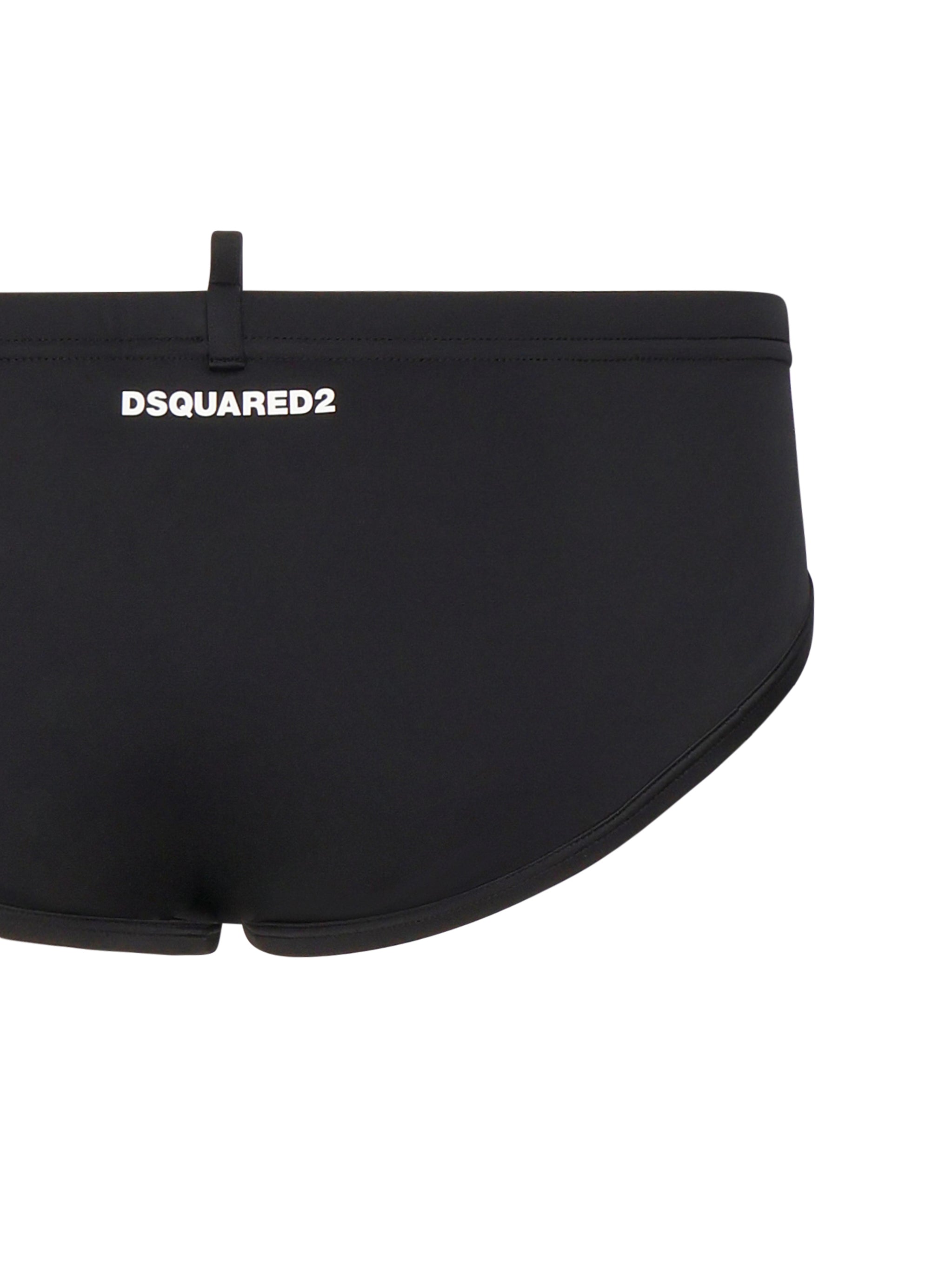 Costume da bagno con logo D7B396010 001 DSQUARED2 