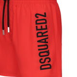 Boxer midi con logo<BR/> D7B646000 611 DSQUARED2 