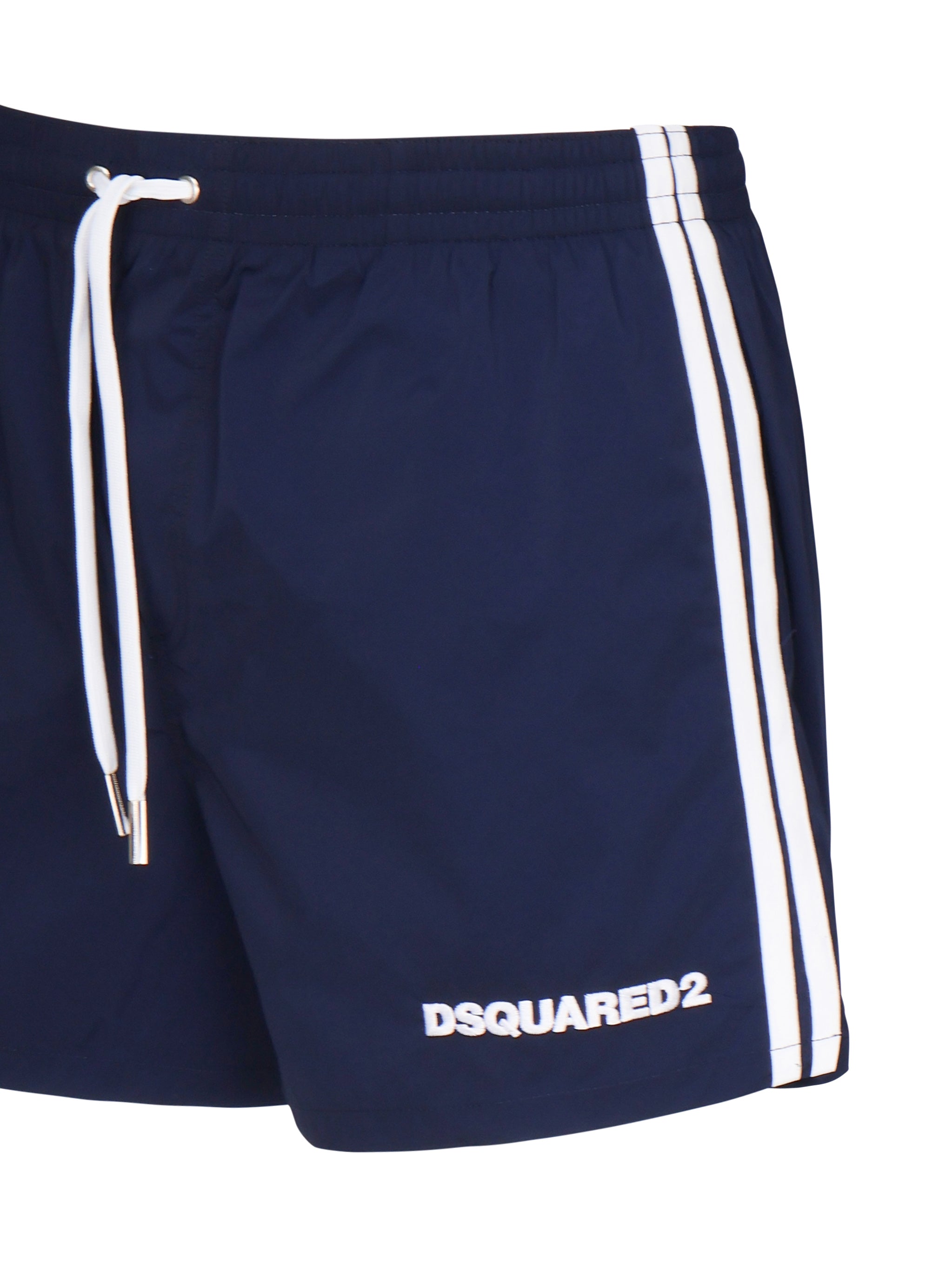 Boxer midi con logo D7B646140 417 DSQUARED2 