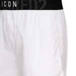 Boxer midi con logo D7B646260 100 DSQUARED2 