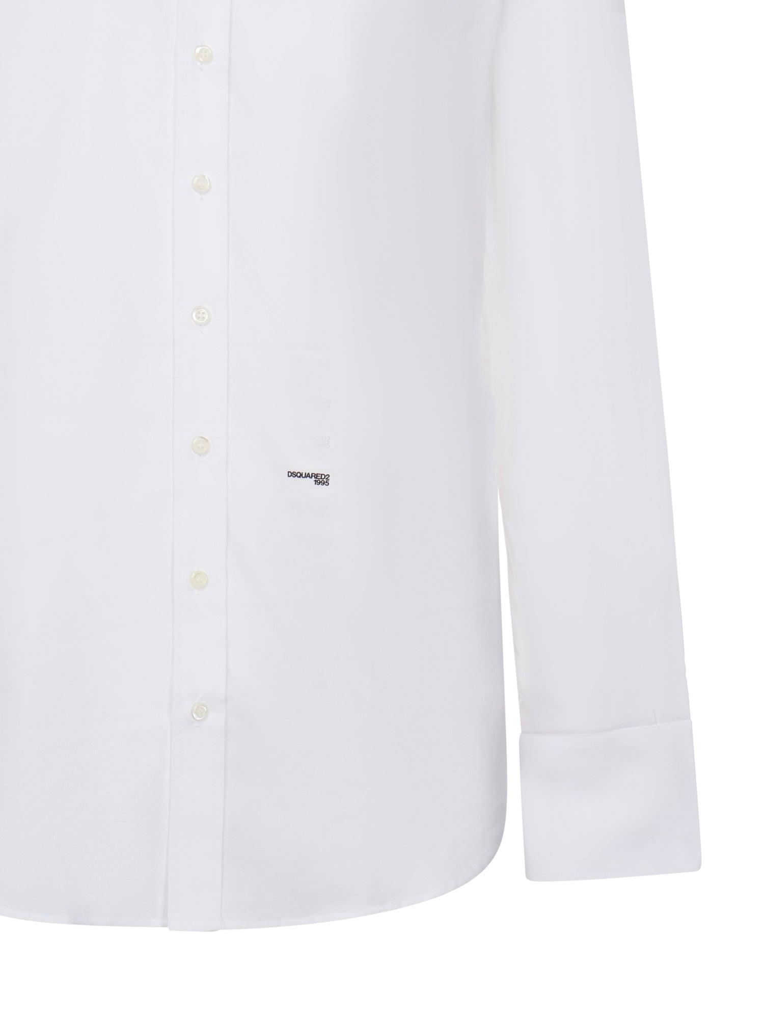 Camicia 70's in cotone S74DM0708 S47420100 DSQUARED2 