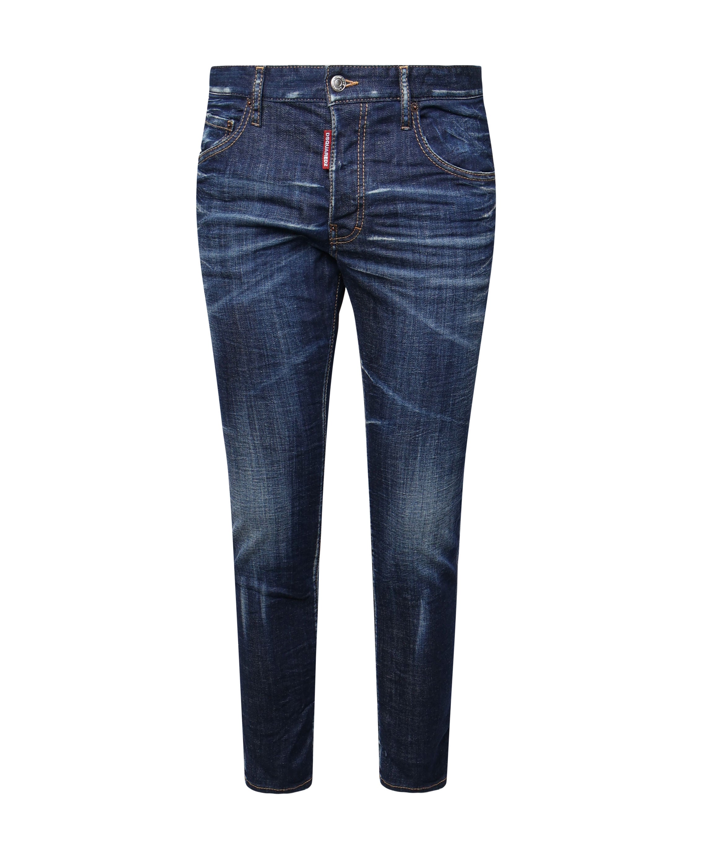 Jeans Skater in denim di cotone S74LB1316 S30342470 DSQUARED2 