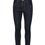 Jeans Skater in denim di cotone S74LB1425 S30664470 DSQUARED2 
