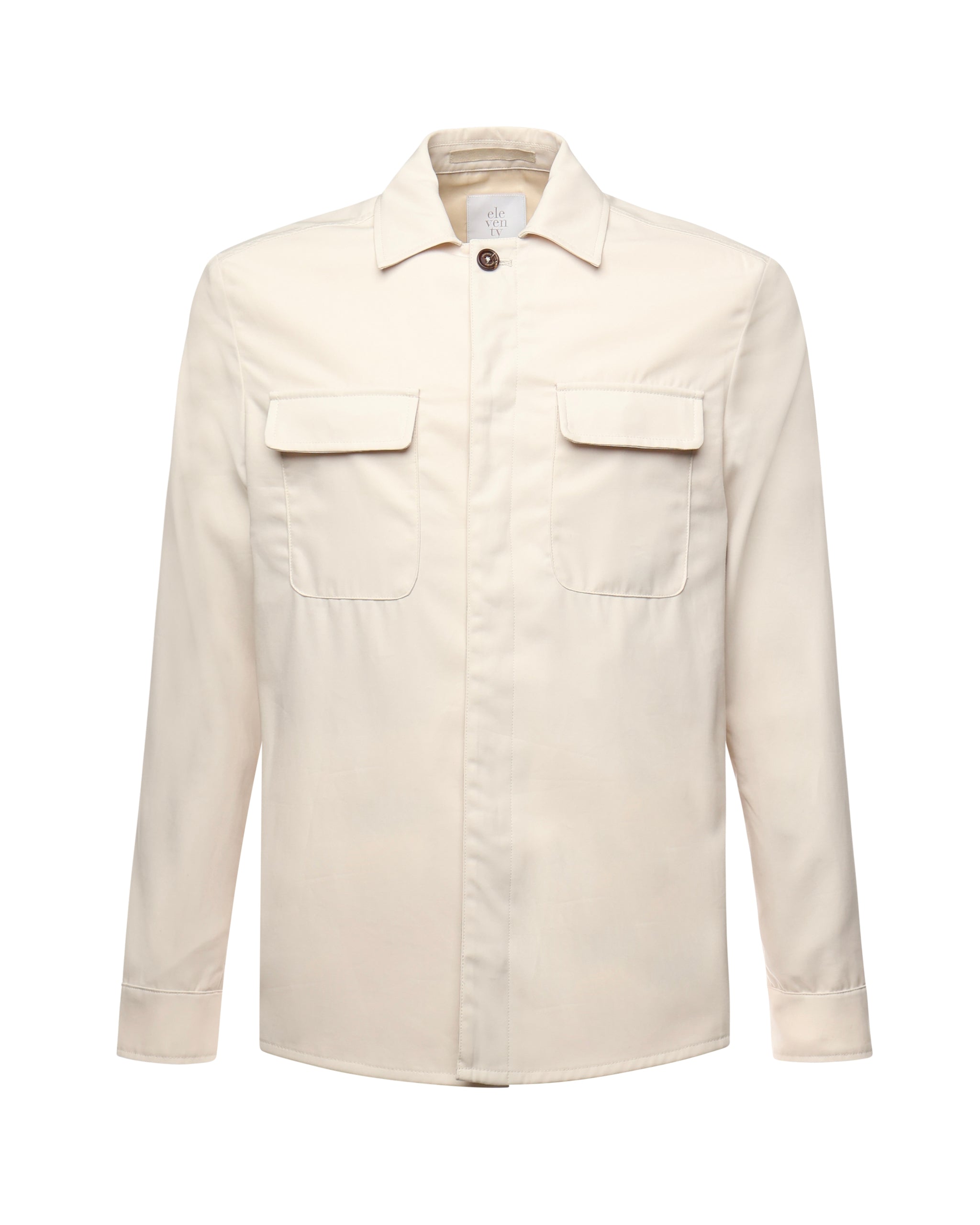 Giacca-camicia in cotone K70GIAJ17TES0K187 02 ELEVENTY 