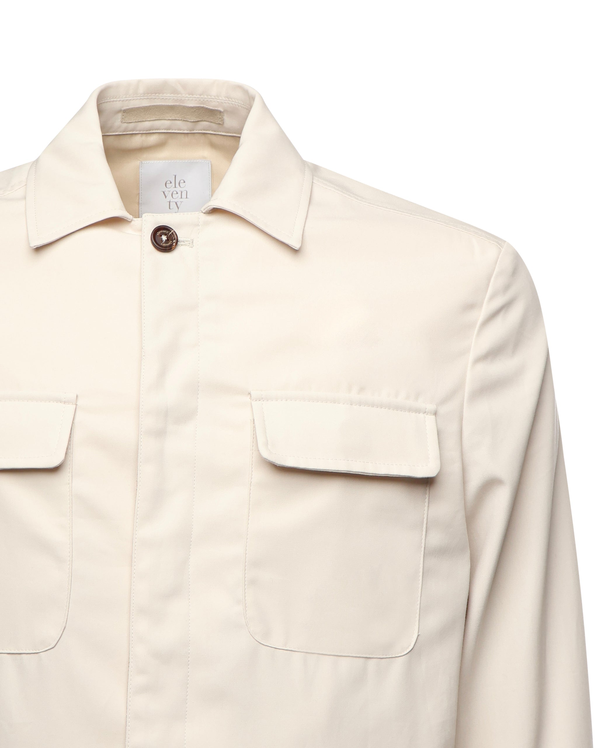 Giacca-camicia in cotone K70GIAJ17TES0K187 02 ELEVENTY 