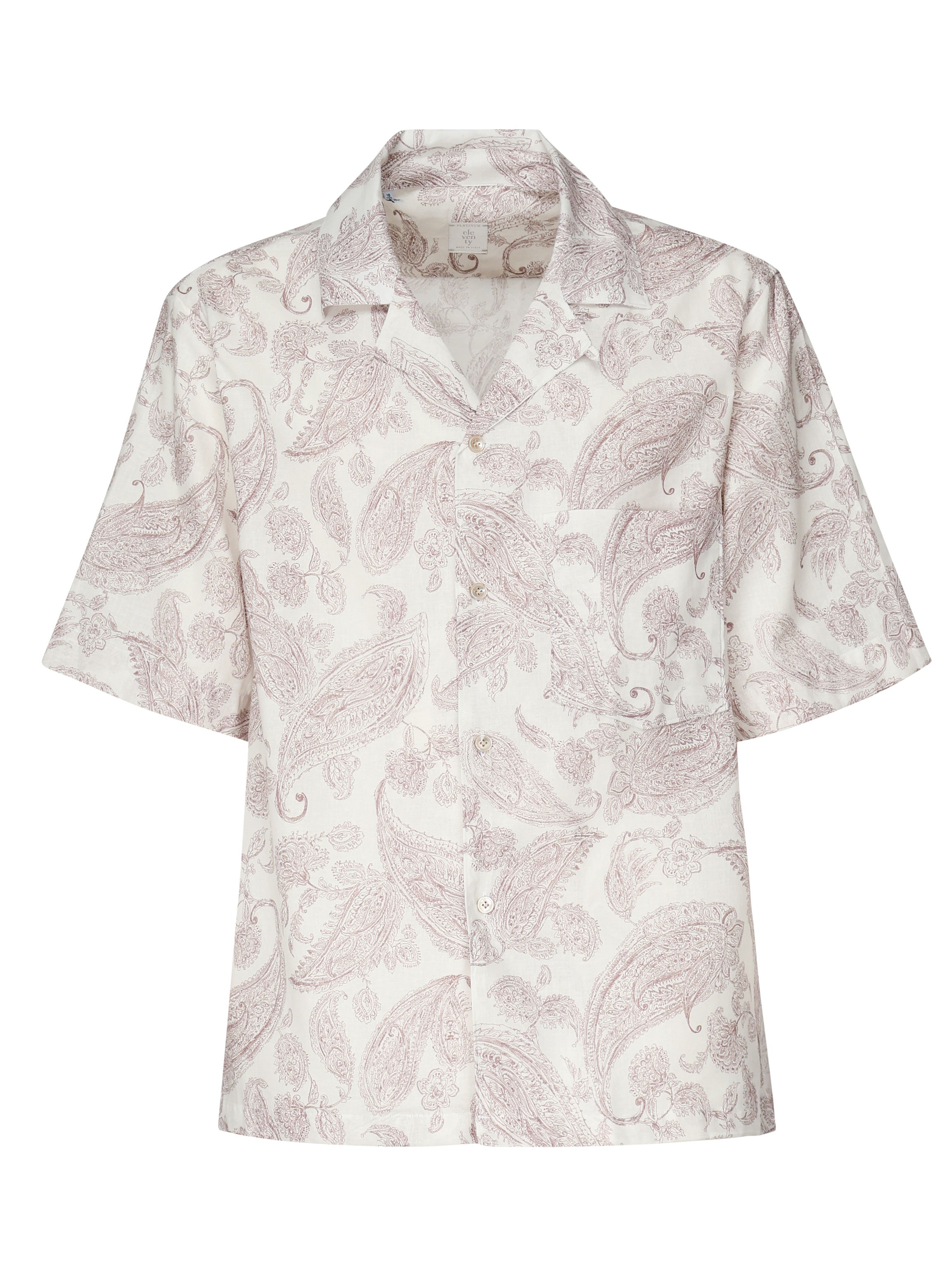 Camicia con stampa paisley K75CAMK07TES0K225 47 ELEVENTY 