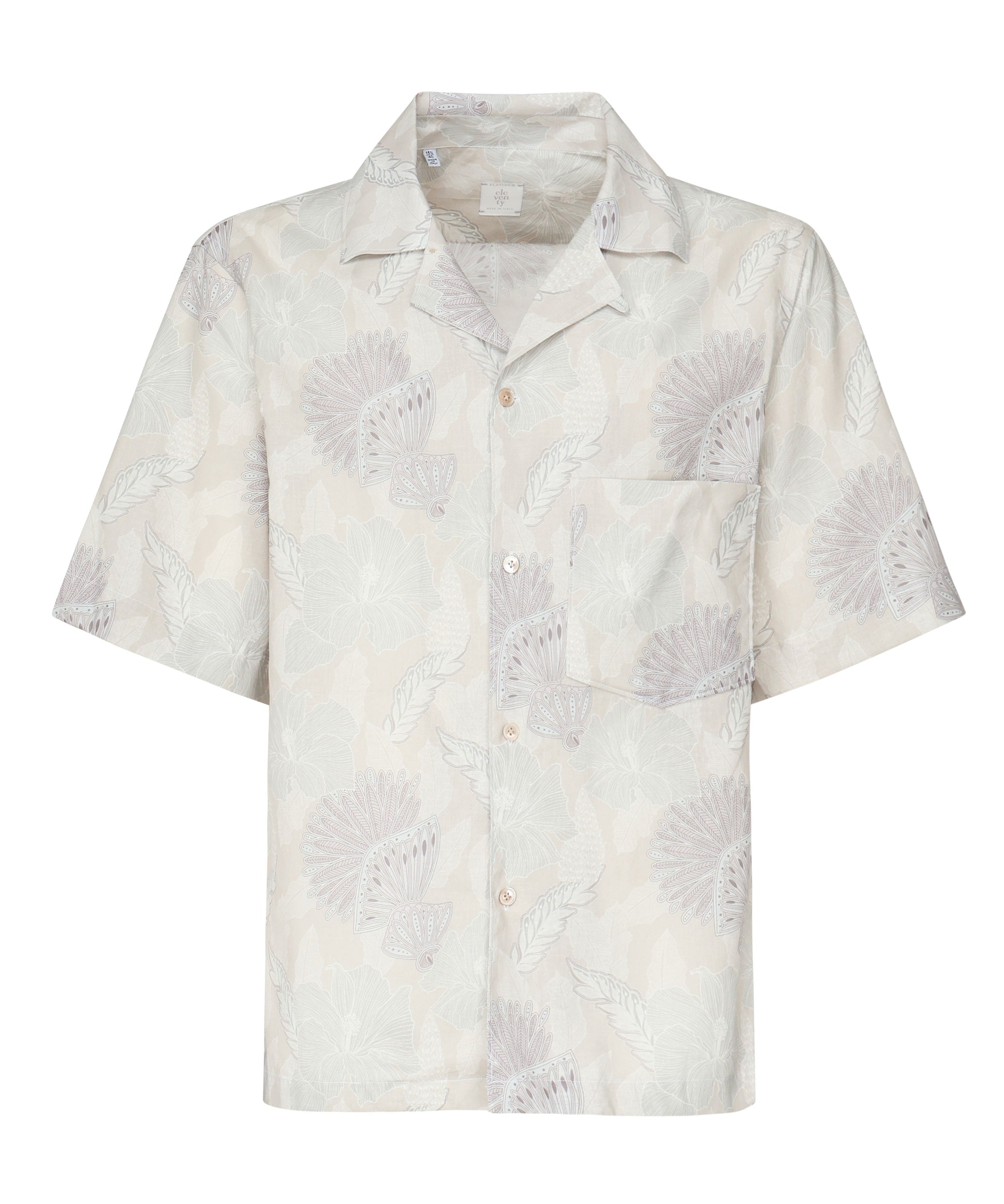 Camicia con stampa paisley K75CAMK07TES0K227 02-47 ELEVENTY 