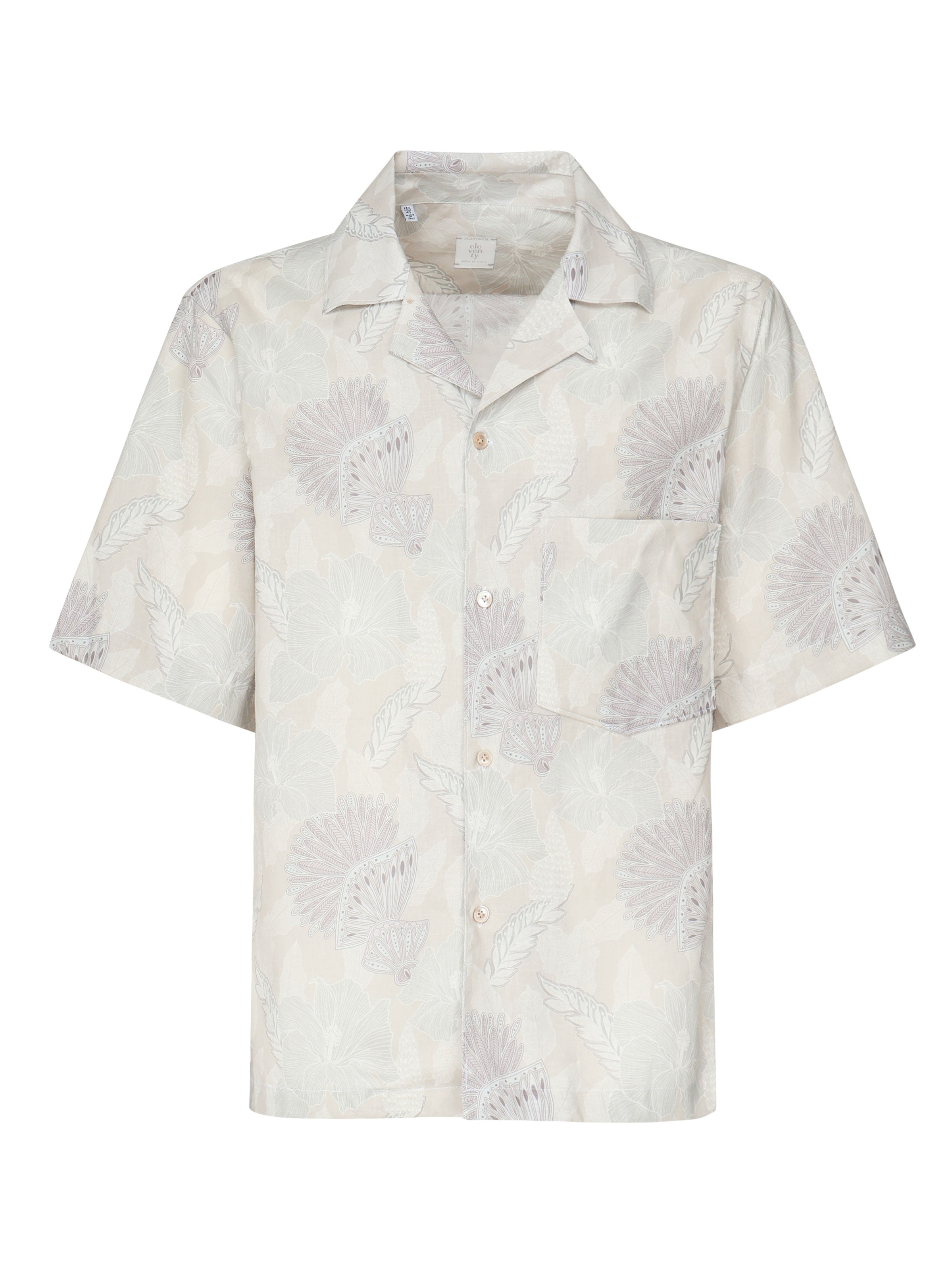 Camicia con stampa paisley K75CAMK07TES0K227 02-47 ELEVENTY 