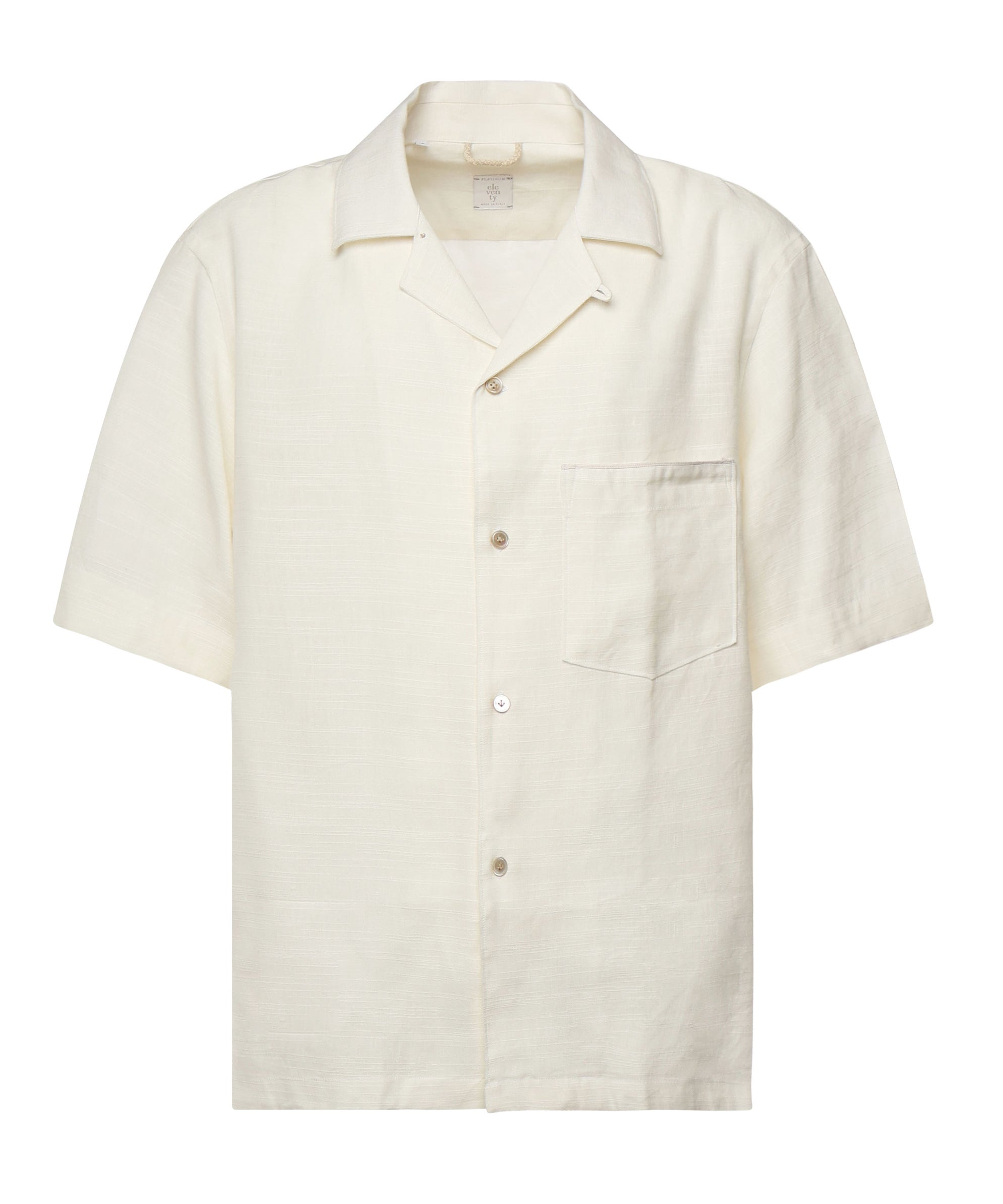 Camicia con collo ampio<BR/> K75CAMK09TES0K178 01 ELEVENTY 