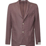 Giacca monopetto con toppa e tasca K75GIAC12TES0K024 47 ELEVENTY 