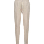 Pantalone jogger in lino<BR/> K75PANB21TET0K002 02 ELEVENTY 
