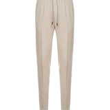 Pantalone jogger in lino<BR/> K75PANB21TET0K002 02 ELEVENTY 