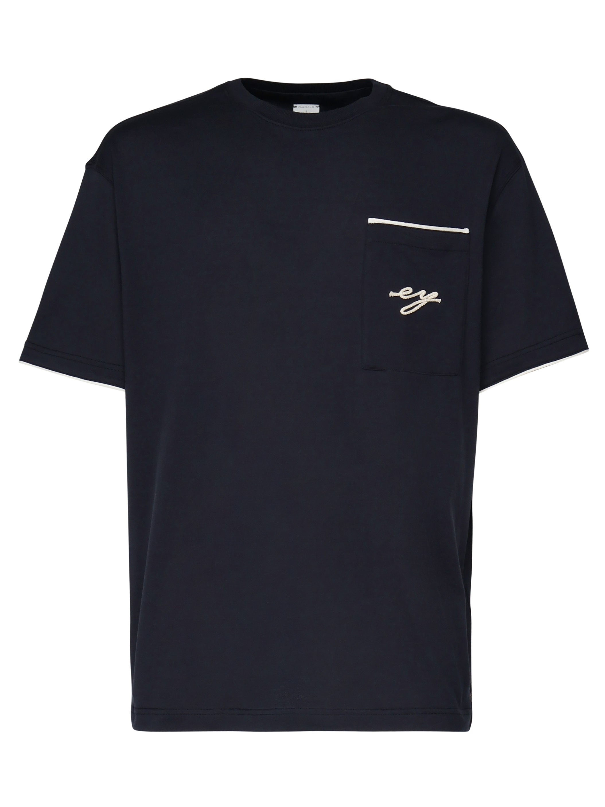 T-shirt con ricamo K75TSHK03TSH26001 11N ELEVENTY 