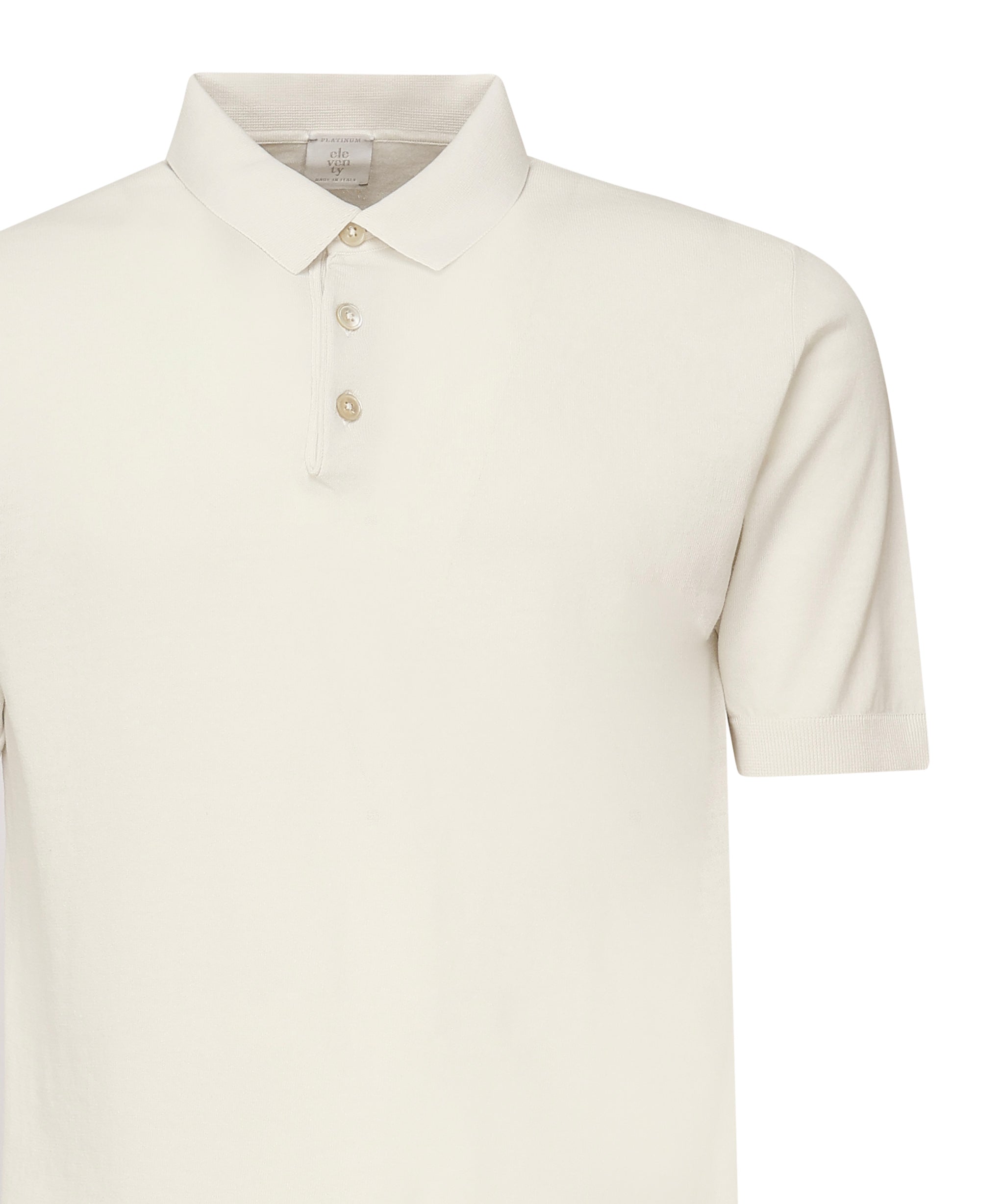 Polo in cotone con bottoni K76MAGC14MAT0A001 02NN ELEVENTY 