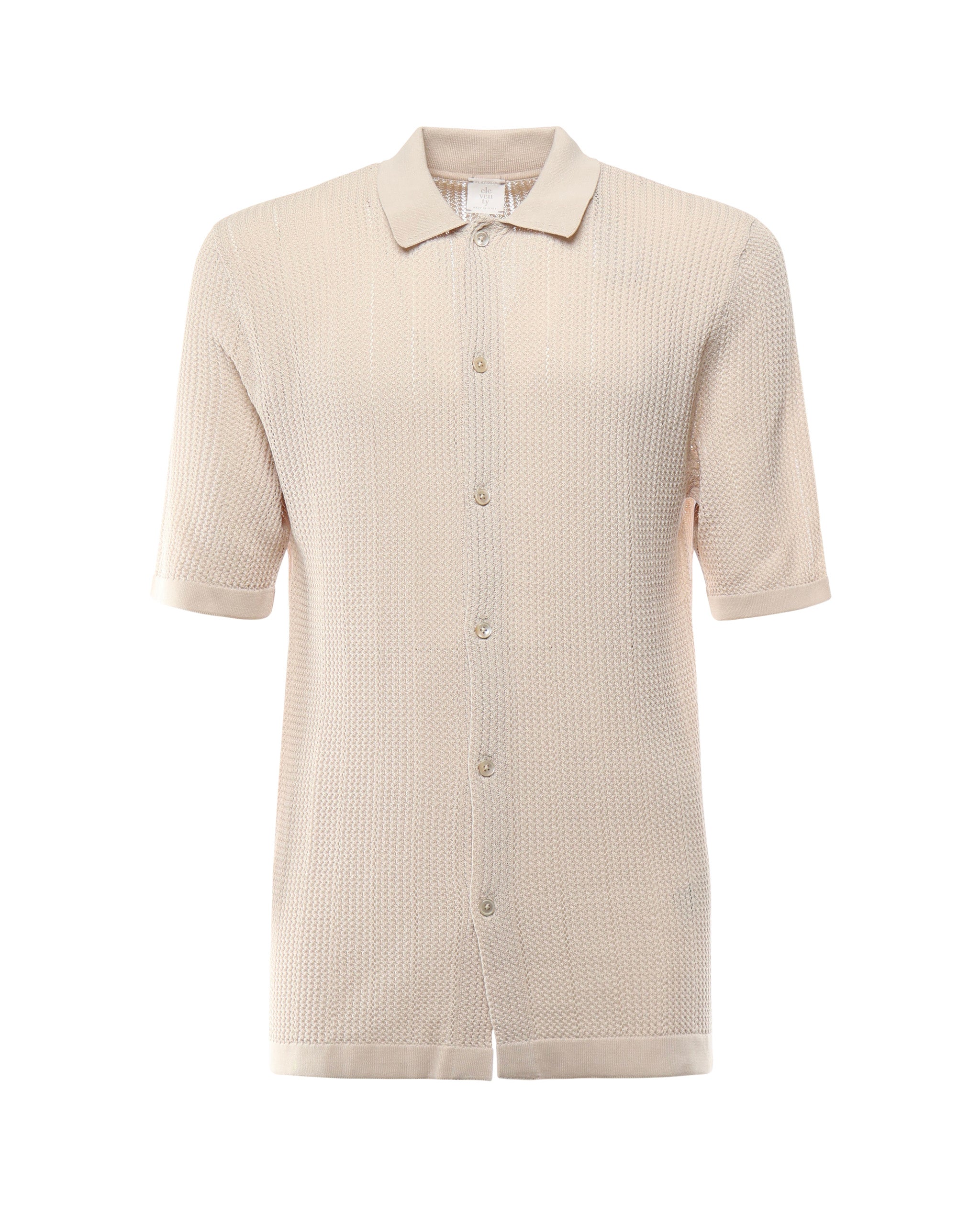 Maglia-camicia in cotone K76MAGK52MAG0A001 02NNN ELEVENTY 