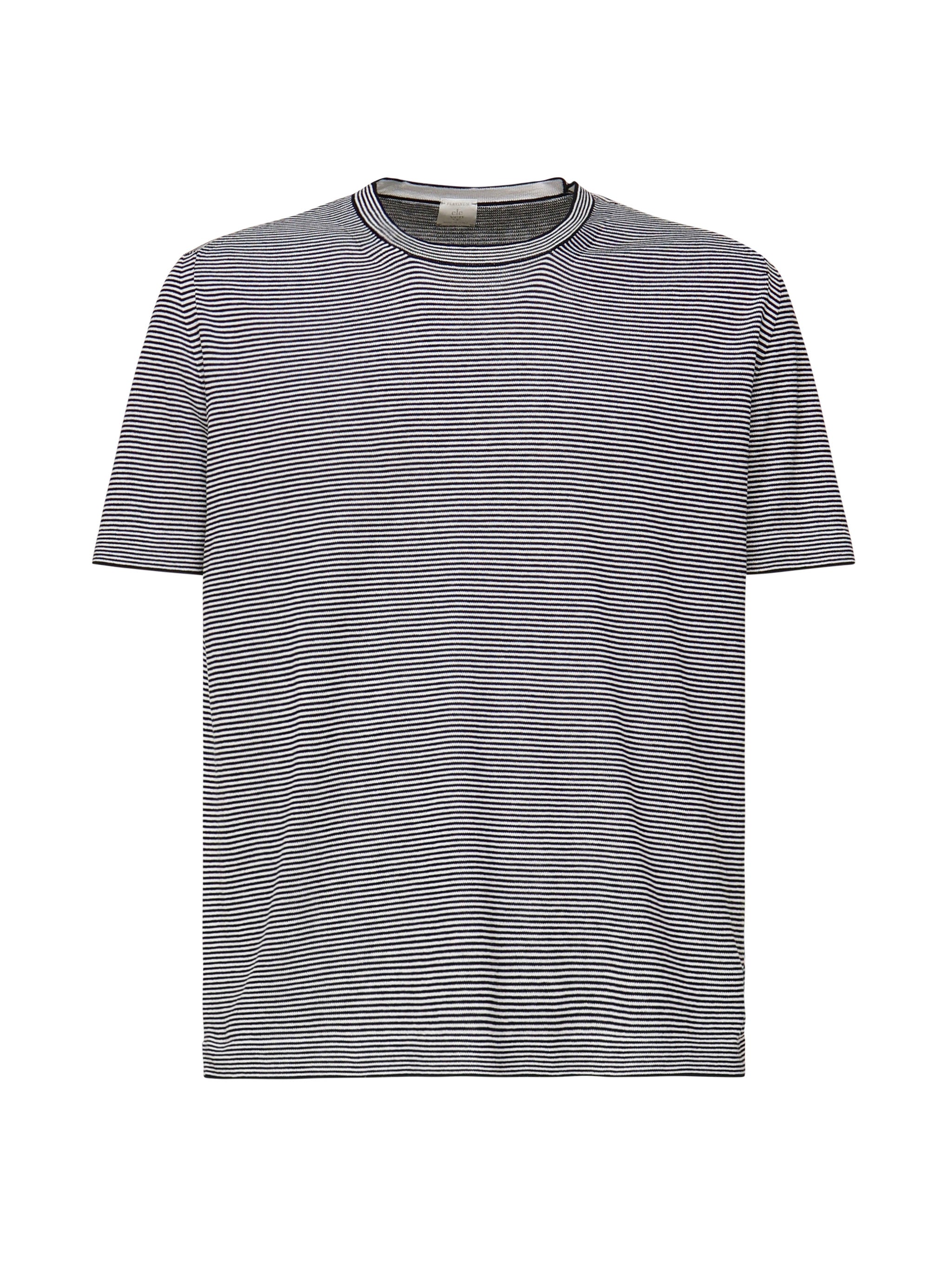 T-shirt girocollo a righe K76MAGK84MAG0K051 01-11 ELEVENTY 