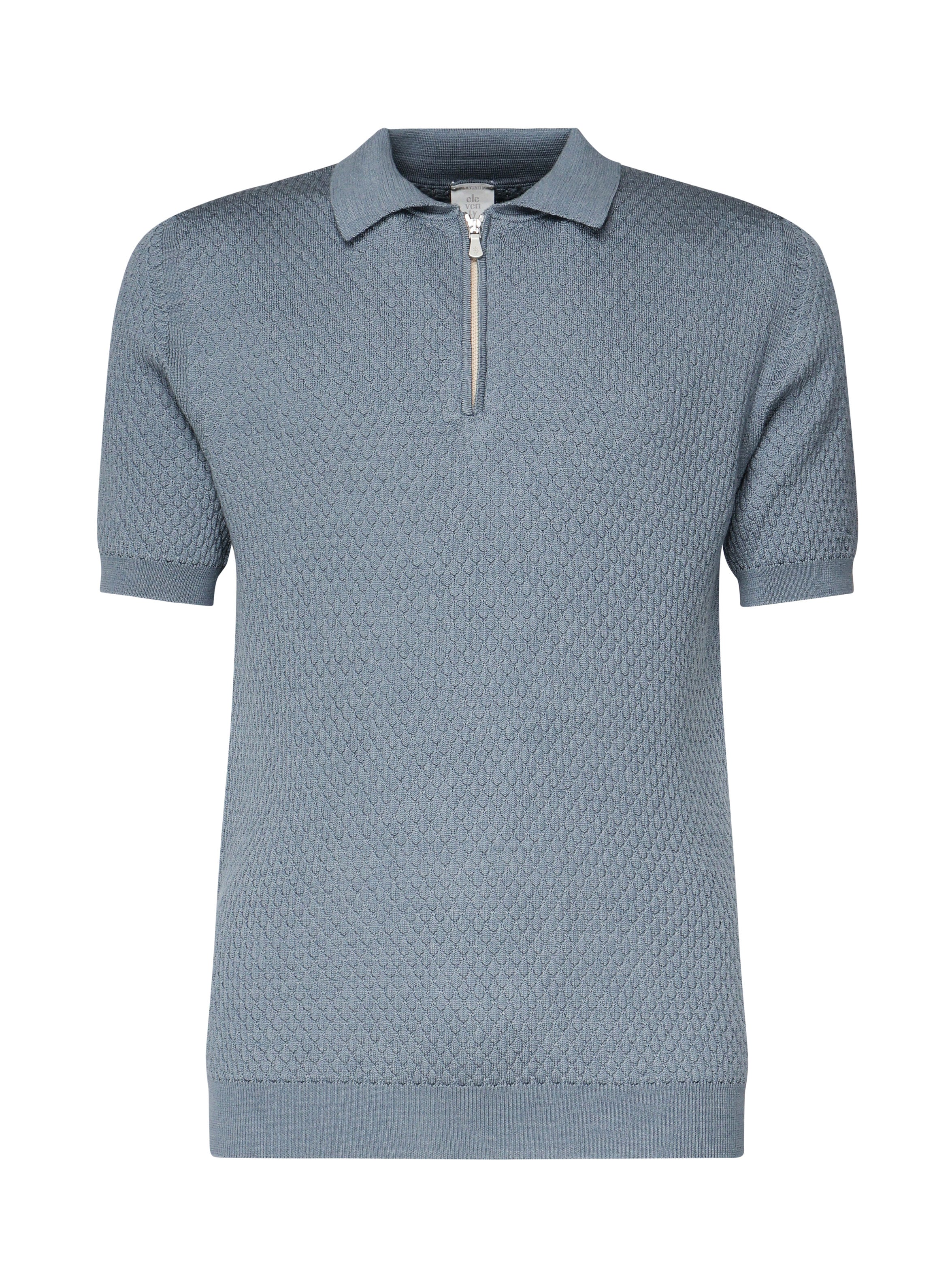 Polo in lana K76POLK10MAG24003 08B ELEVENTY 
