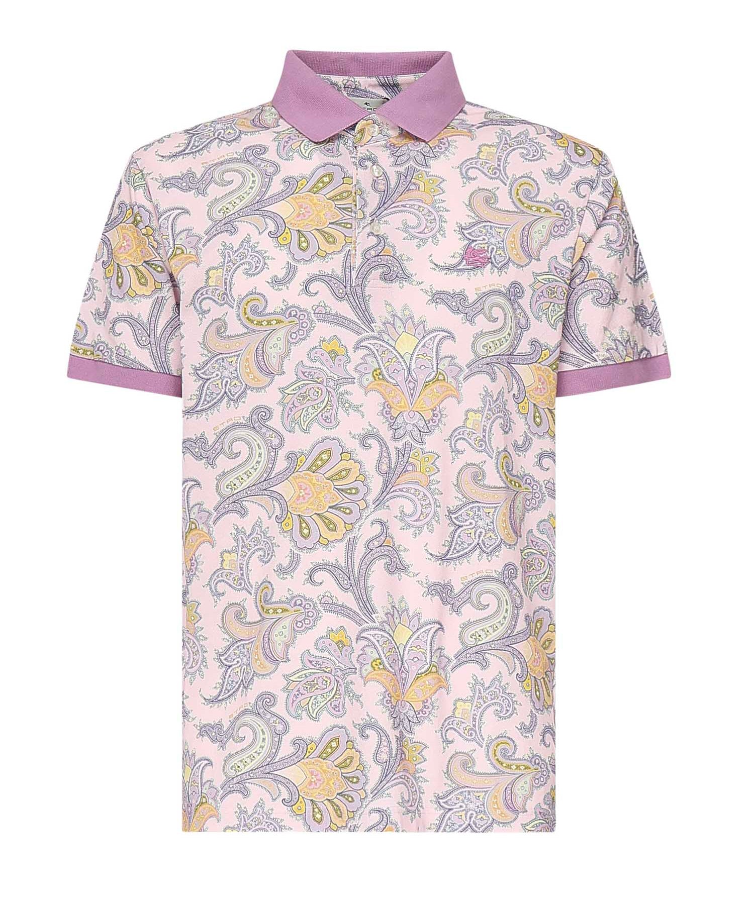 Polo con stampa floreale MRMD0004 AK570X0870 ETRO 