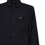 Giacca camicia in tela di lana NAM04500500UMA U808 FAY 