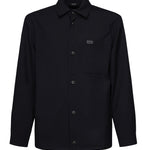 Giacca camicia in tela di lana NAM04500500UMA U808 FAY 