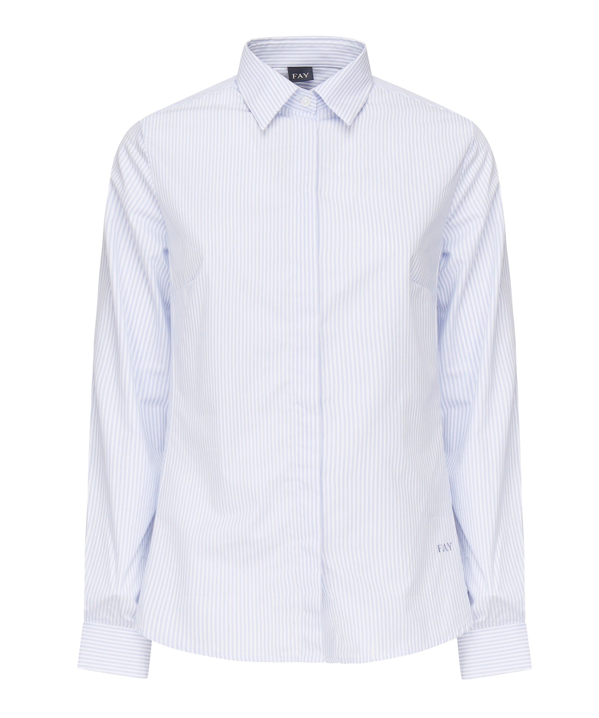 Camicia Slim a righe<BR/> NCWA1505650XAM U603 FAY 