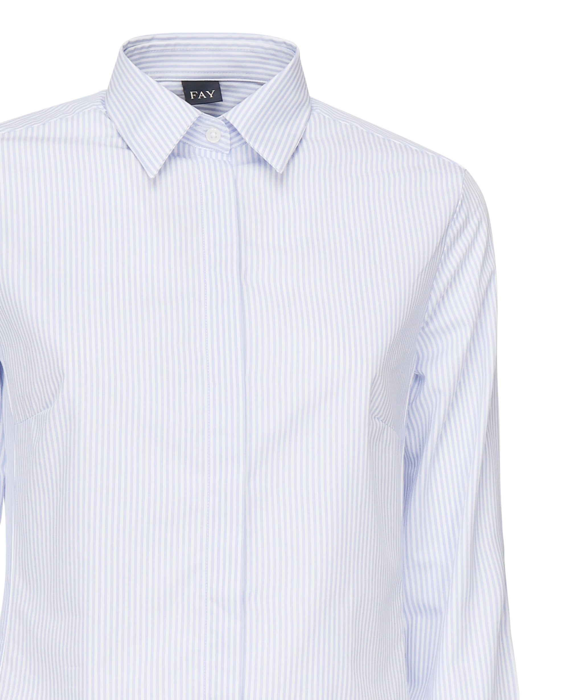 Camicia Slim a righe<BR/> NCWA1505650XAM U603 FAY 