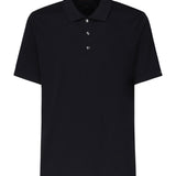 Polo in cotone con logo NPMB2501340UCX U806 FAY 