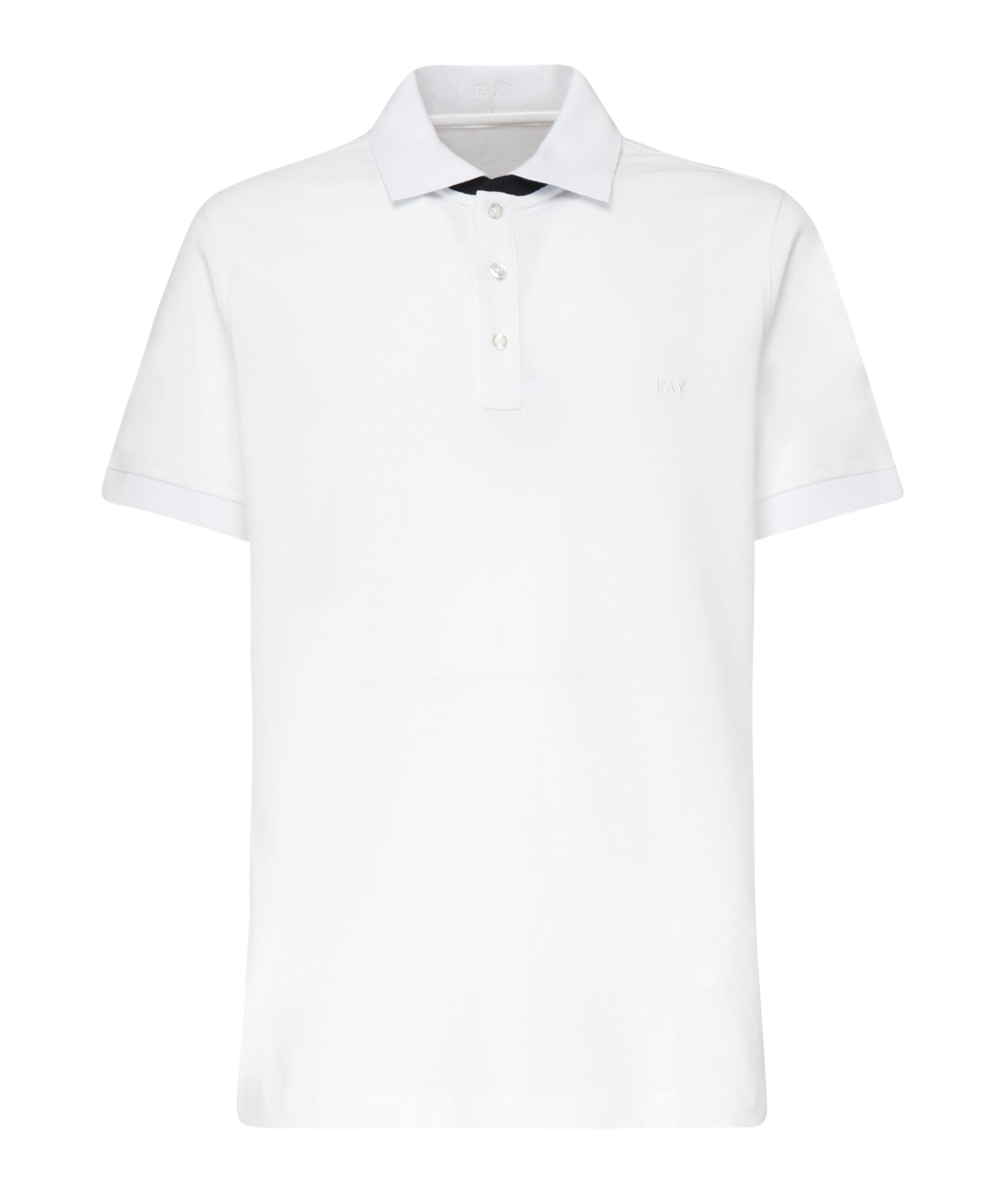 Polo in piqué NPMB250135STDW B001 FAY 