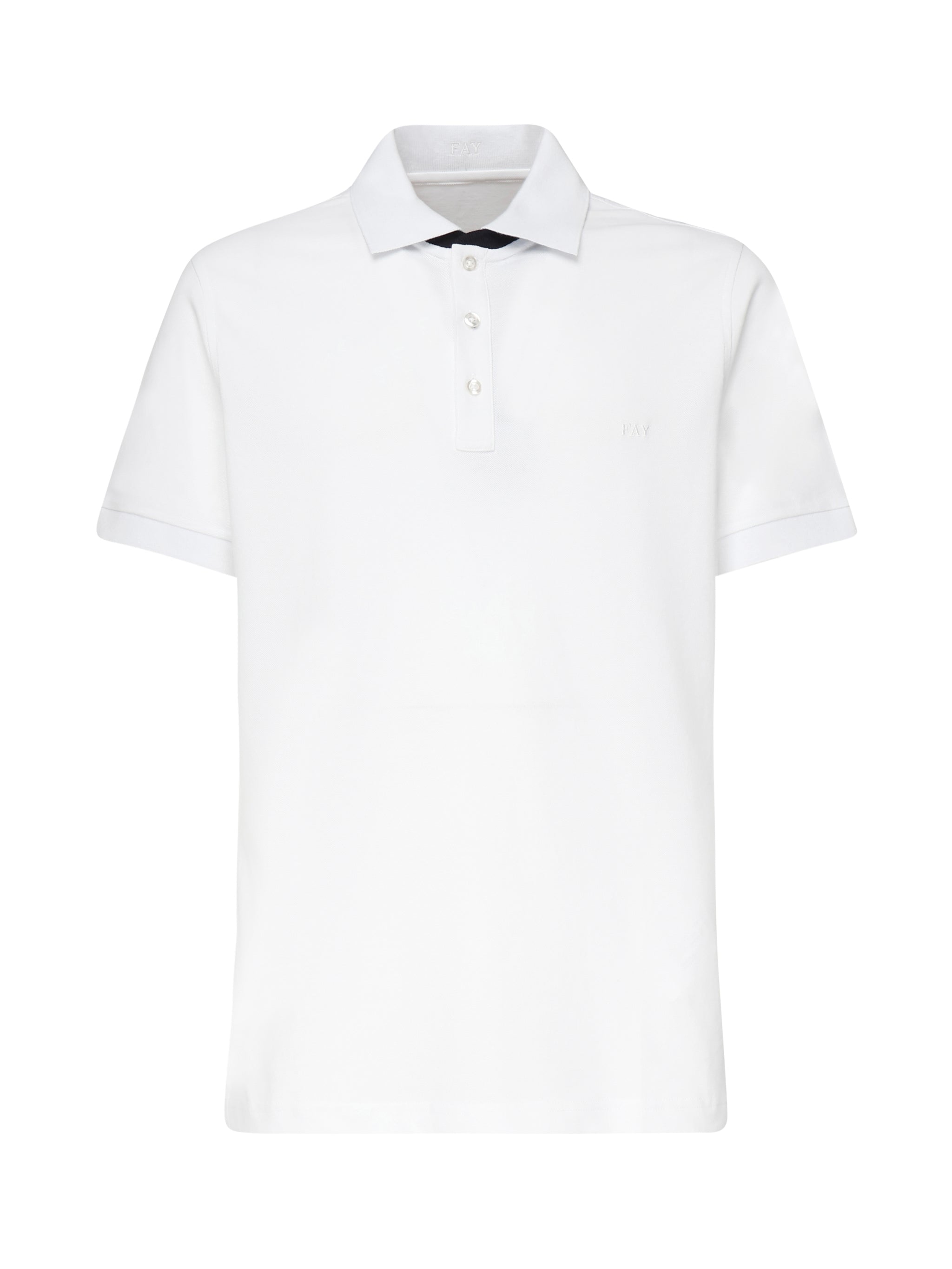 Polo in piqué NPMB250135STDW B001 FAY 