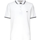 Polo in piqué con righe NPMB250140STDW B001 FAY 