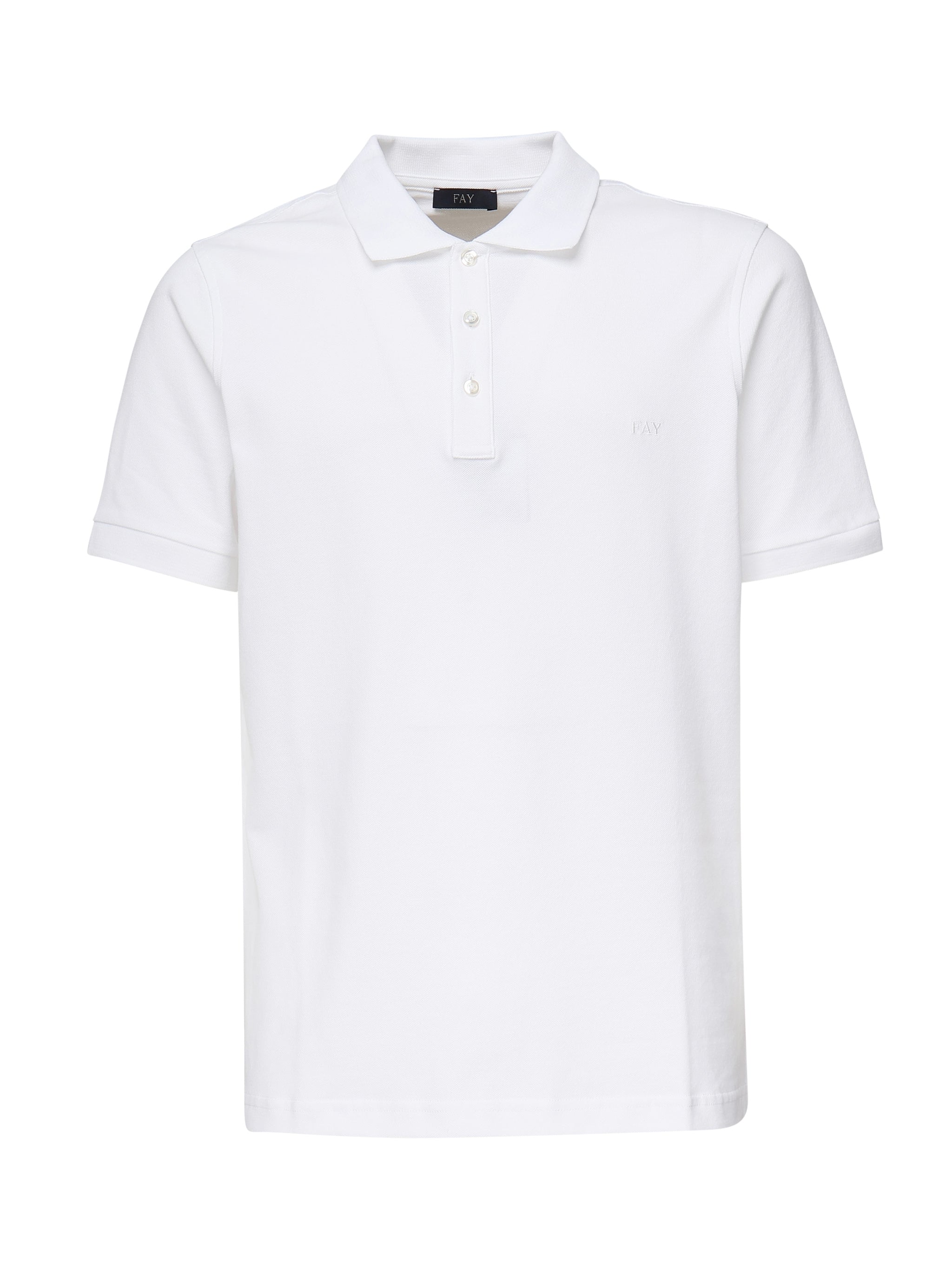 Polo in Piquet NPMB250144STDW B001 FAY 
